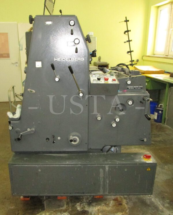 Heidelberger Druckmaschine GTO52 -1- Farben